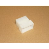 ELEKTRO - KRYTKA - TĚLESO KONEKTORU FASTON 6M - PRO KOLÍKY -  BEZ KONTAKTŮ.